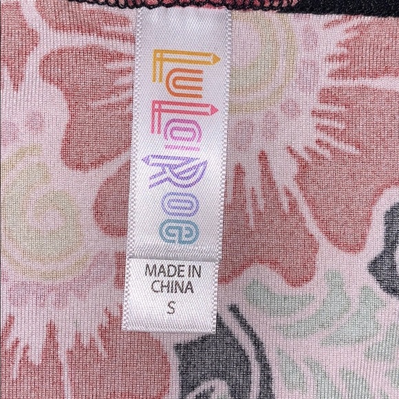 LLR Legging Material Floral Classic T, Sm - Picture 2 of 5